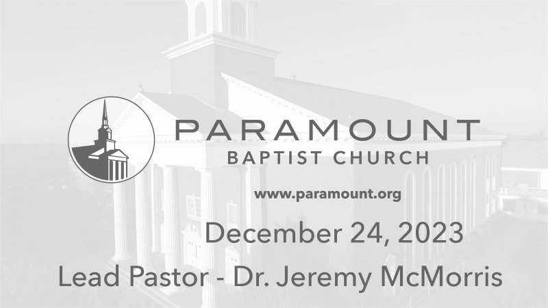 The Good Gift Giver | Paramount Baptist Church