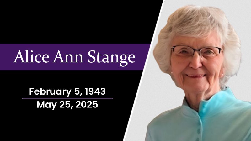 Celebration of Life for Alice Ann Stange | Abiding Savior Free Lutheran ...