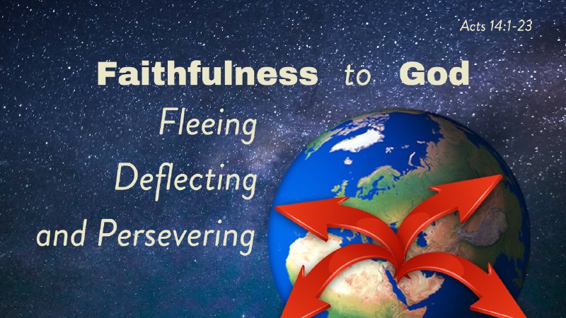 Faithfulness to God: Fleeing, Deflecting, and Persevering | Milford ...