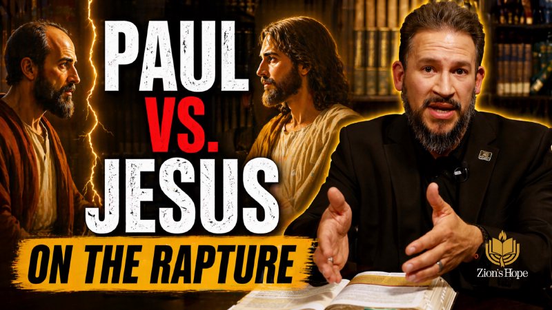 Paul vs. Jesus on the Rapture | Zion's Hope