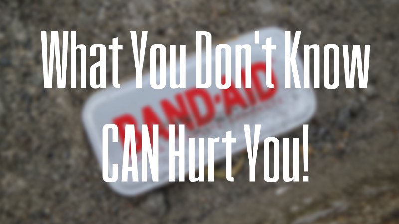 What You Don T Know Can Hurt You Family Church Bryant