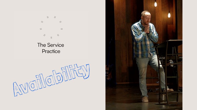 PTW Service: AVAILABILITY | Canvas Community Church