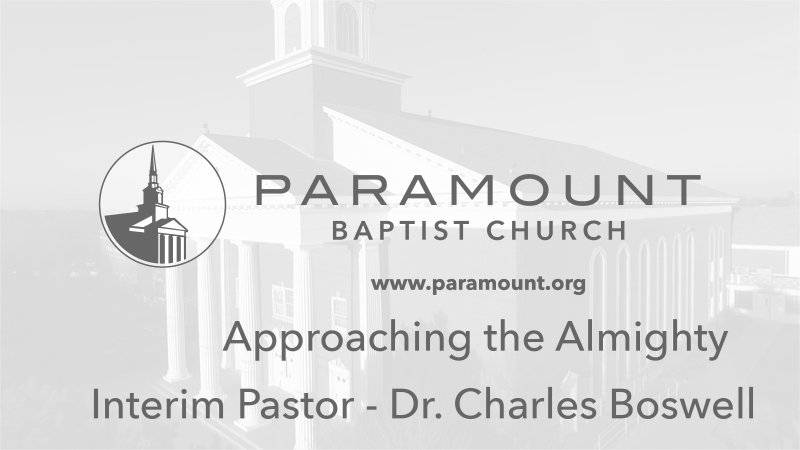 We are Welcomed | Paramount Baptist Church