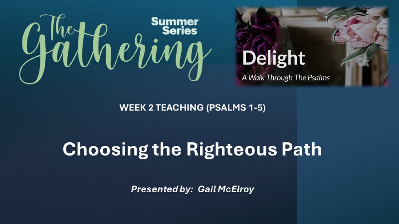 Choosing the Righteous Path | South Shores Church