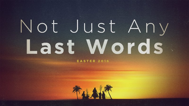 “My God, my God, why have you forsaken me?” | Alamo Ranch Community Church