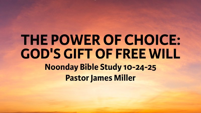 The Power of Choice: God's Gift of Free Will | The Christian Center ...