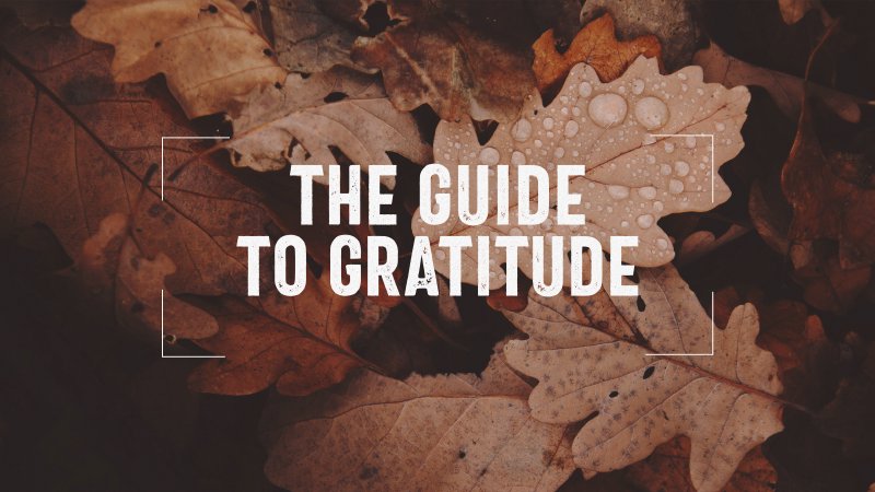 Guide to Gratitude | Villa Rica First Baptist Church