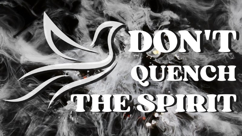 OTCF: Don't Quench the Spirit | Corner Fringe Ministries