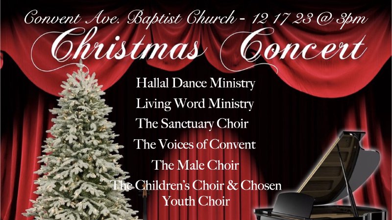 Convent At Worship - December 17th, 2023 Christmas Concert | Convent ...