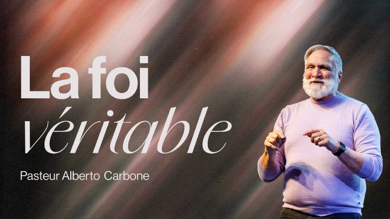 Le pasteur Alberto Carbone en prédication