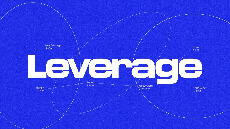 Leverage // Money | The Rocks Church