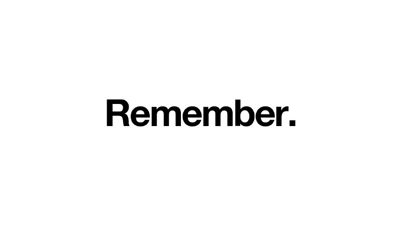 Remember. | Elevate Church