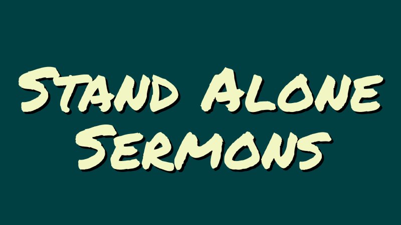 Stand Alone | Redemption Church