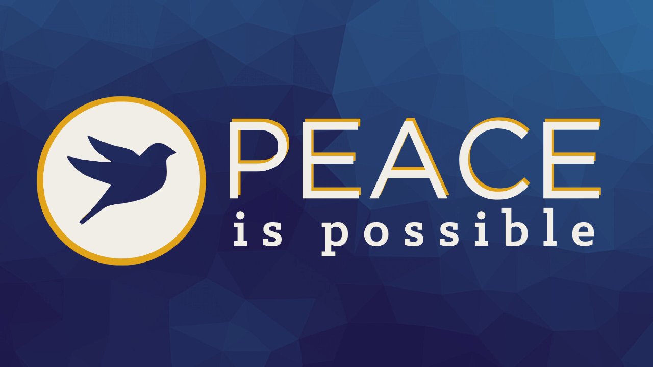 write a speech about peace is possible