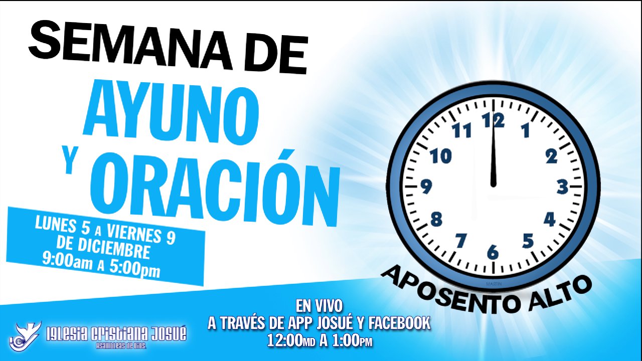 Oración en Vivo Iglesia Cristiana Josué