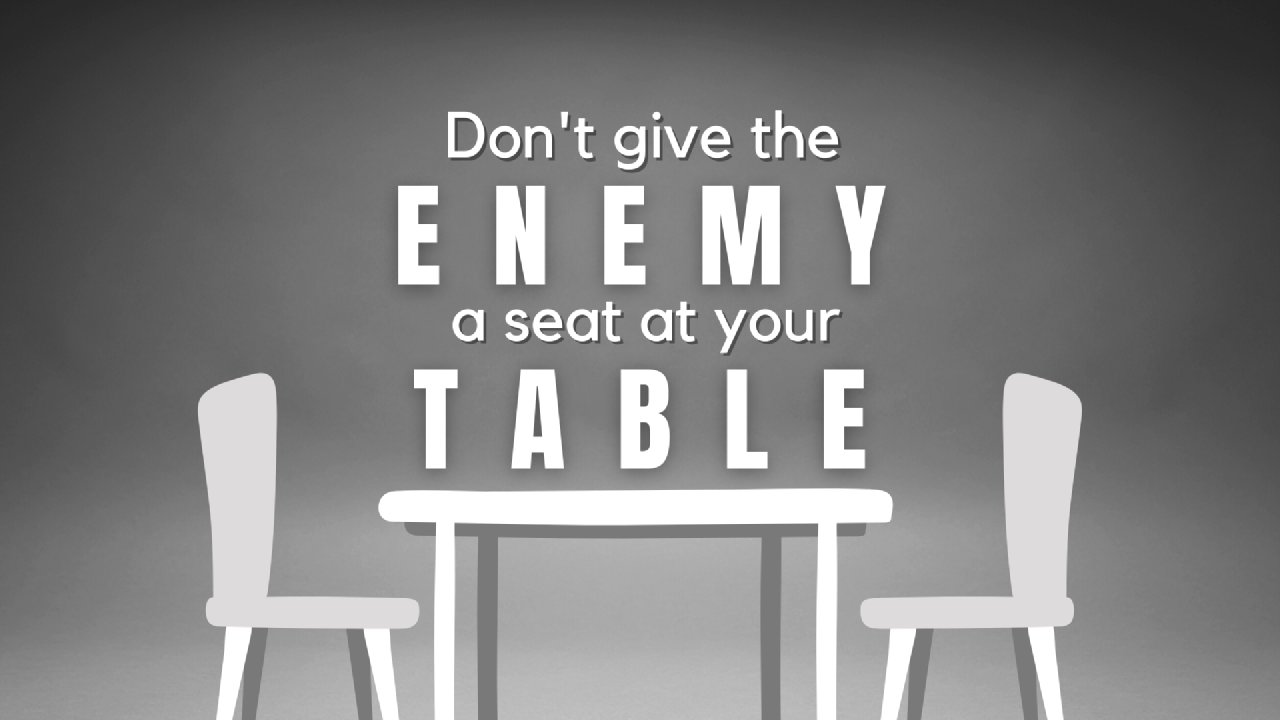 Don't Give the Enemy