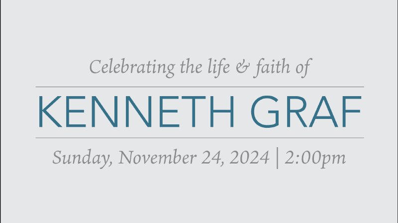 Kenneth Graf Kenneth Graf Memorial | University Methodist Church | San Antonio, TX