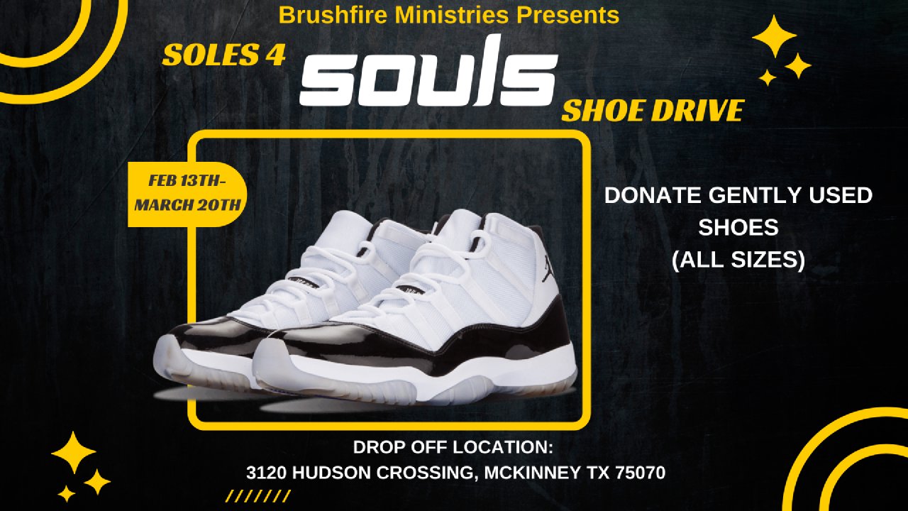 Soles 4 Souls Shoe Drive