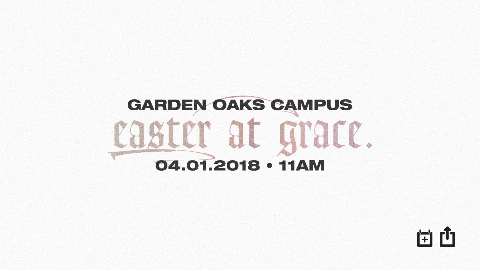 Easter At Grace Grace Church Texas