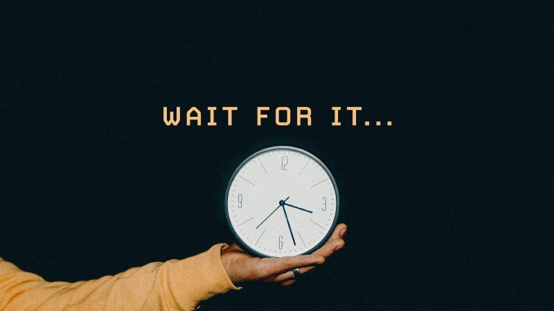 It Wait Wait For It... | Elevate Church