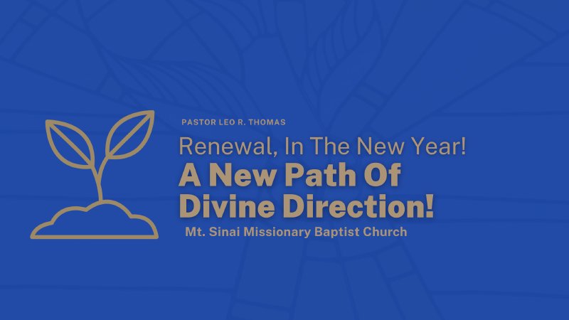 Divine Direction Graphics Layout Sample A New Path Of Divine Direction! | Mt. Sinai San Pedro