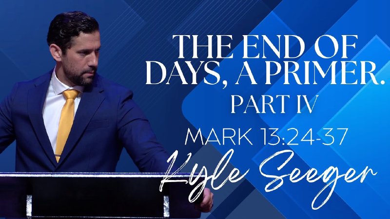 The End Of Days, A Primer. Part IV | Mark 13:24-37 | Calvary Chapel ...