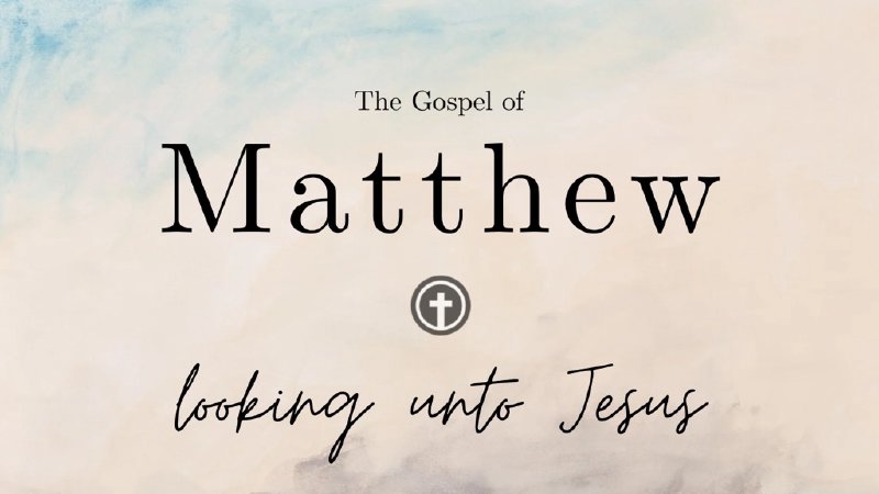 Matthew 4:18-25 | Calvary Chapel West Houston