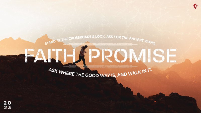 Faith Promise Rally Faith Promise | What's Next | Interview Mission Partners | Compassion ...