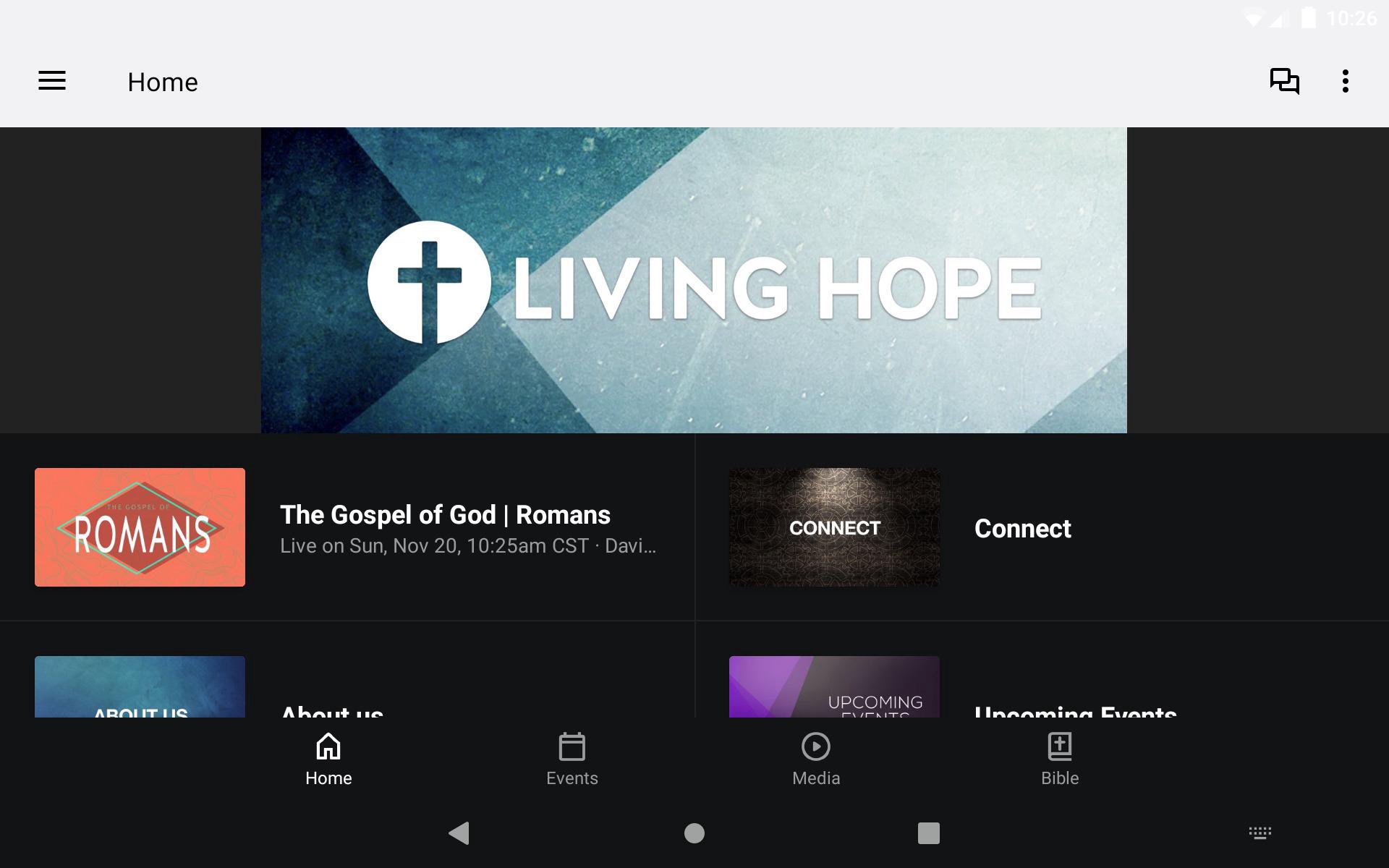 App Living Hope Willmar
