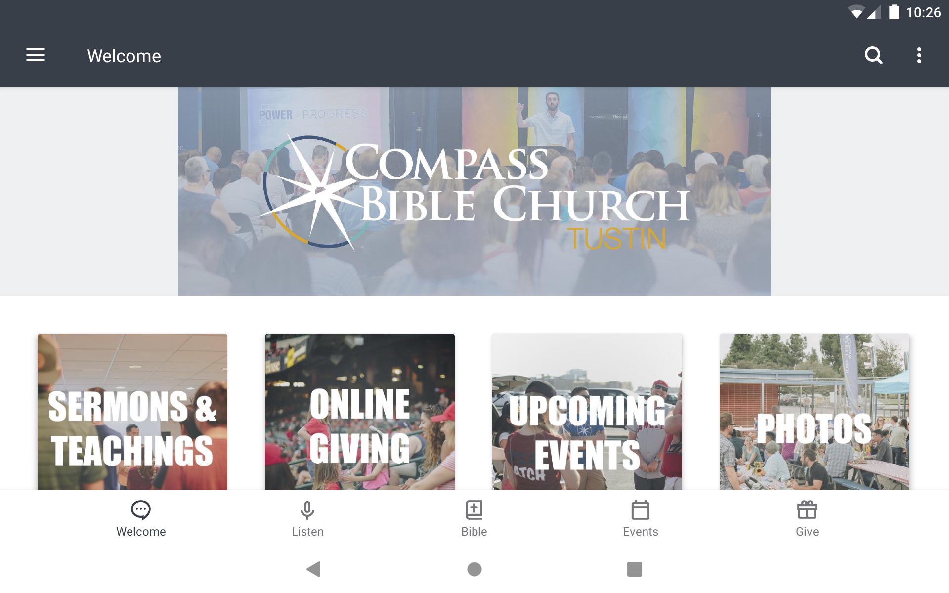App Compass Bible Church Tustin
