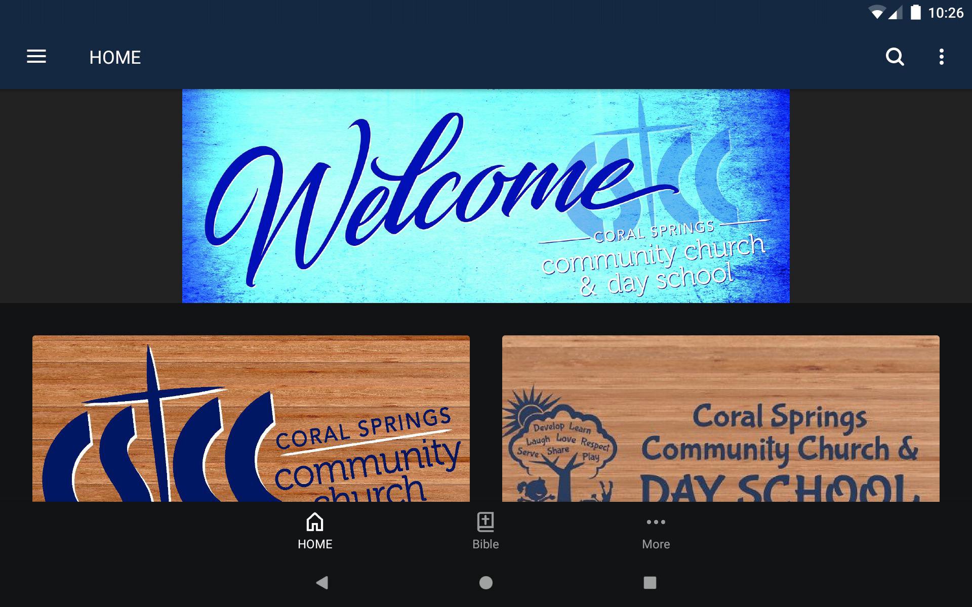 App Coral Springs Community Church