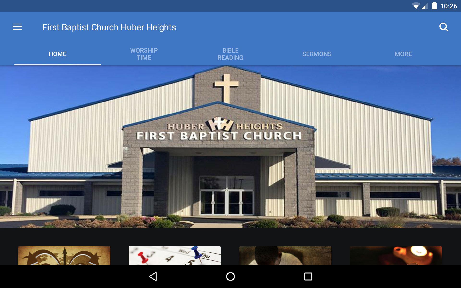 App - Huber Heights First Baptist Church