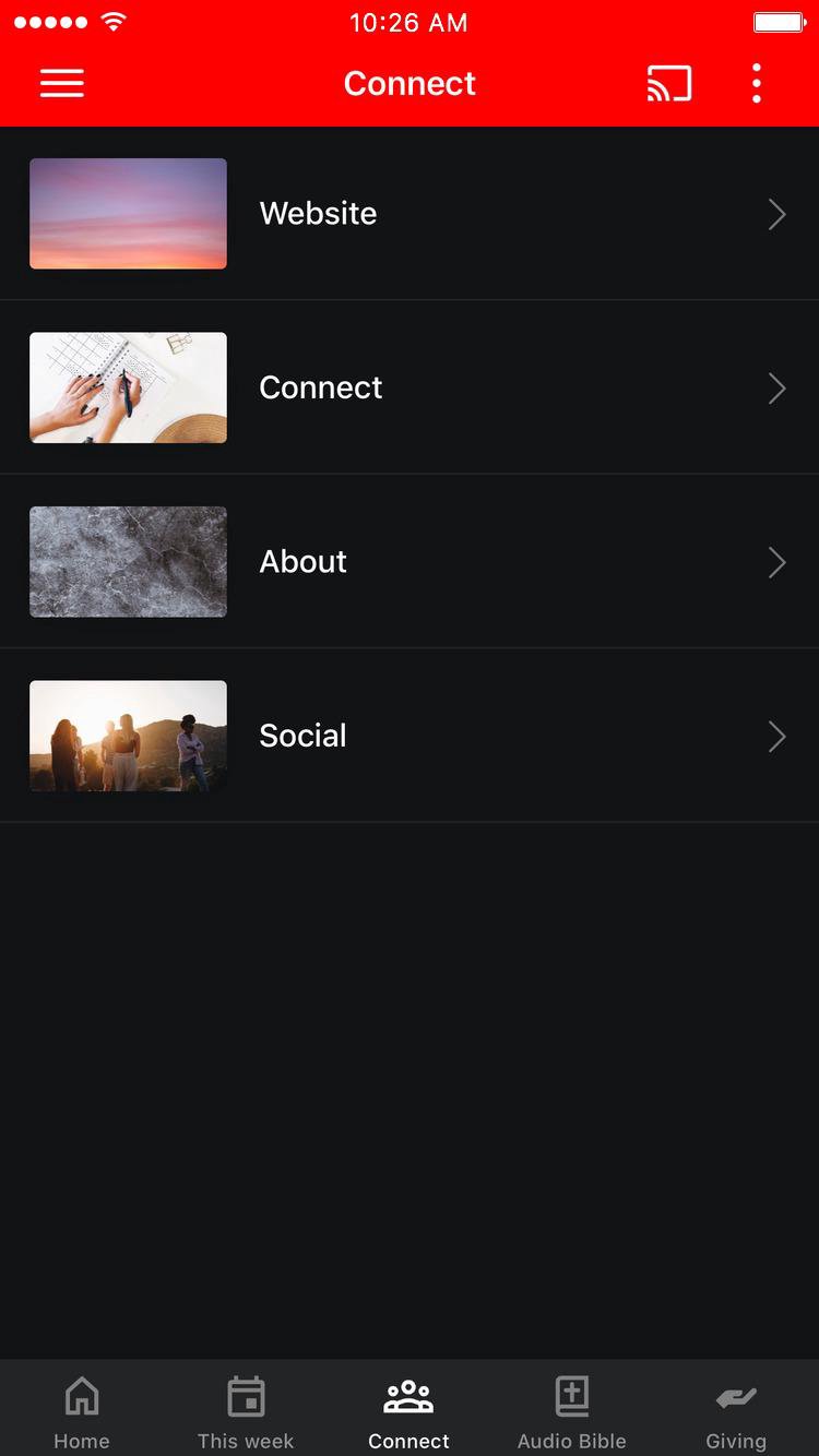 App - The View Church