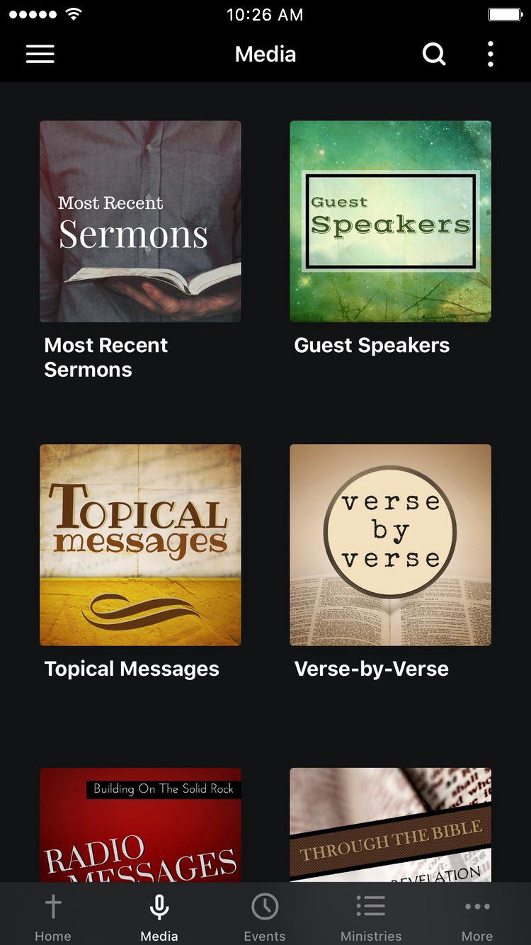 App Calvary Chapel Solid Rock