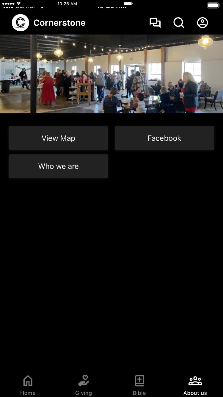 App Cornerstone Church Natchez