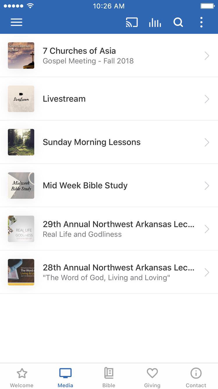 App Bellefonte Church of Christ Arkansas