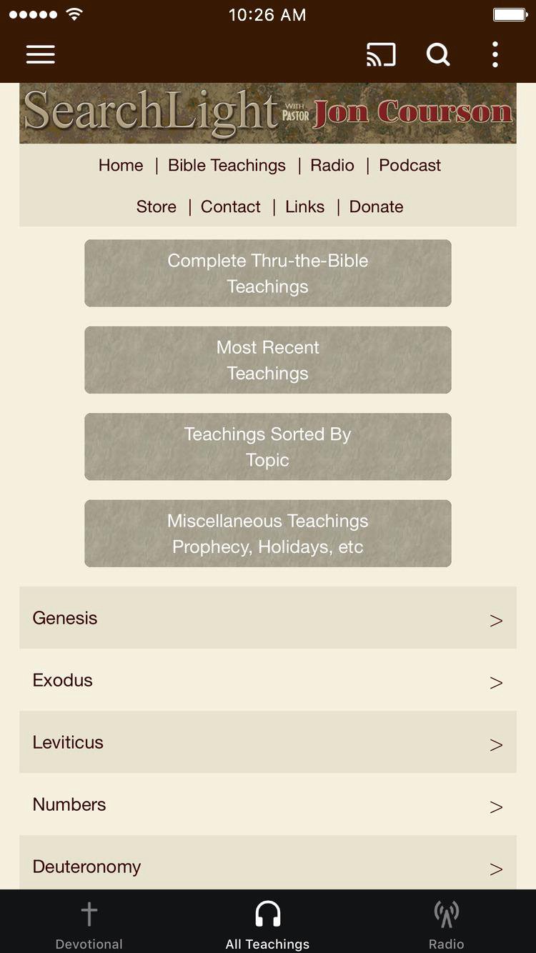 App Searchlight with Jon Courson
