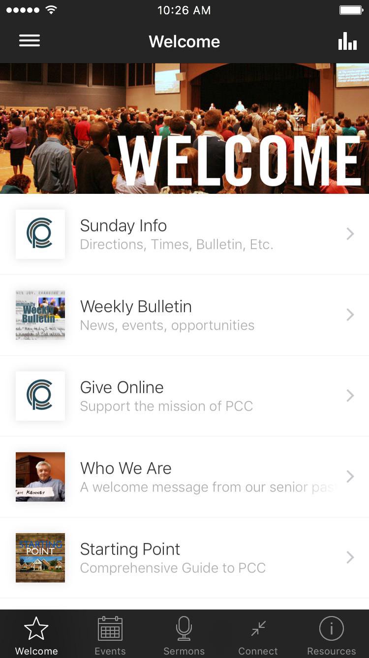 App - Peninsula Community Chapel