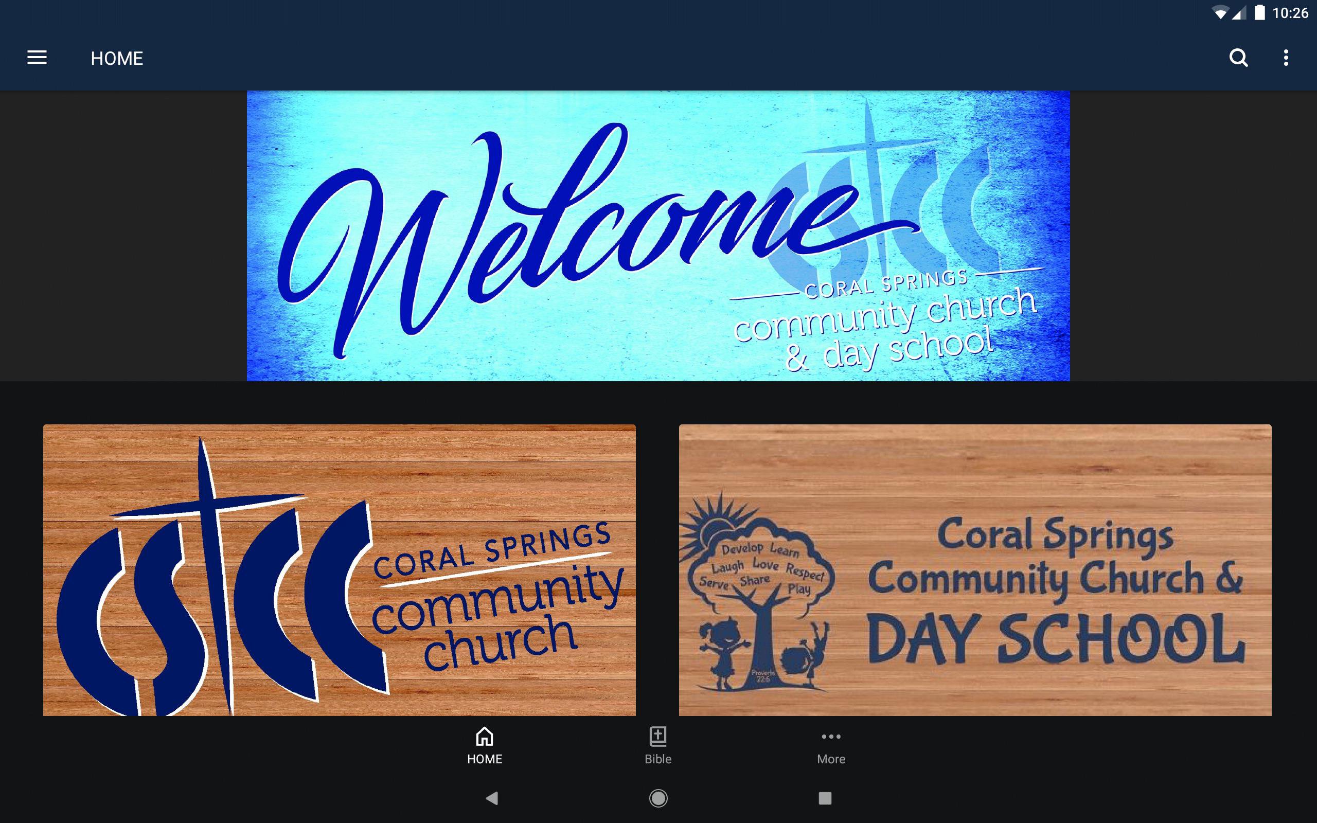 App Coral Springs Community Church