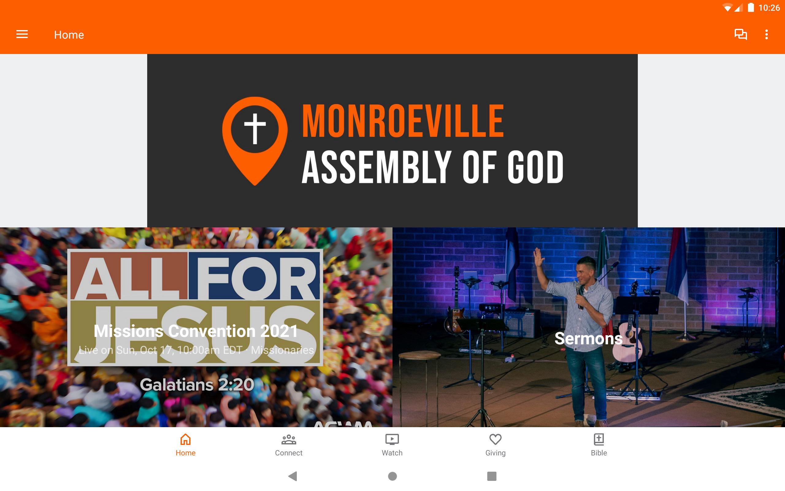 App - Monroeville Assembly of God