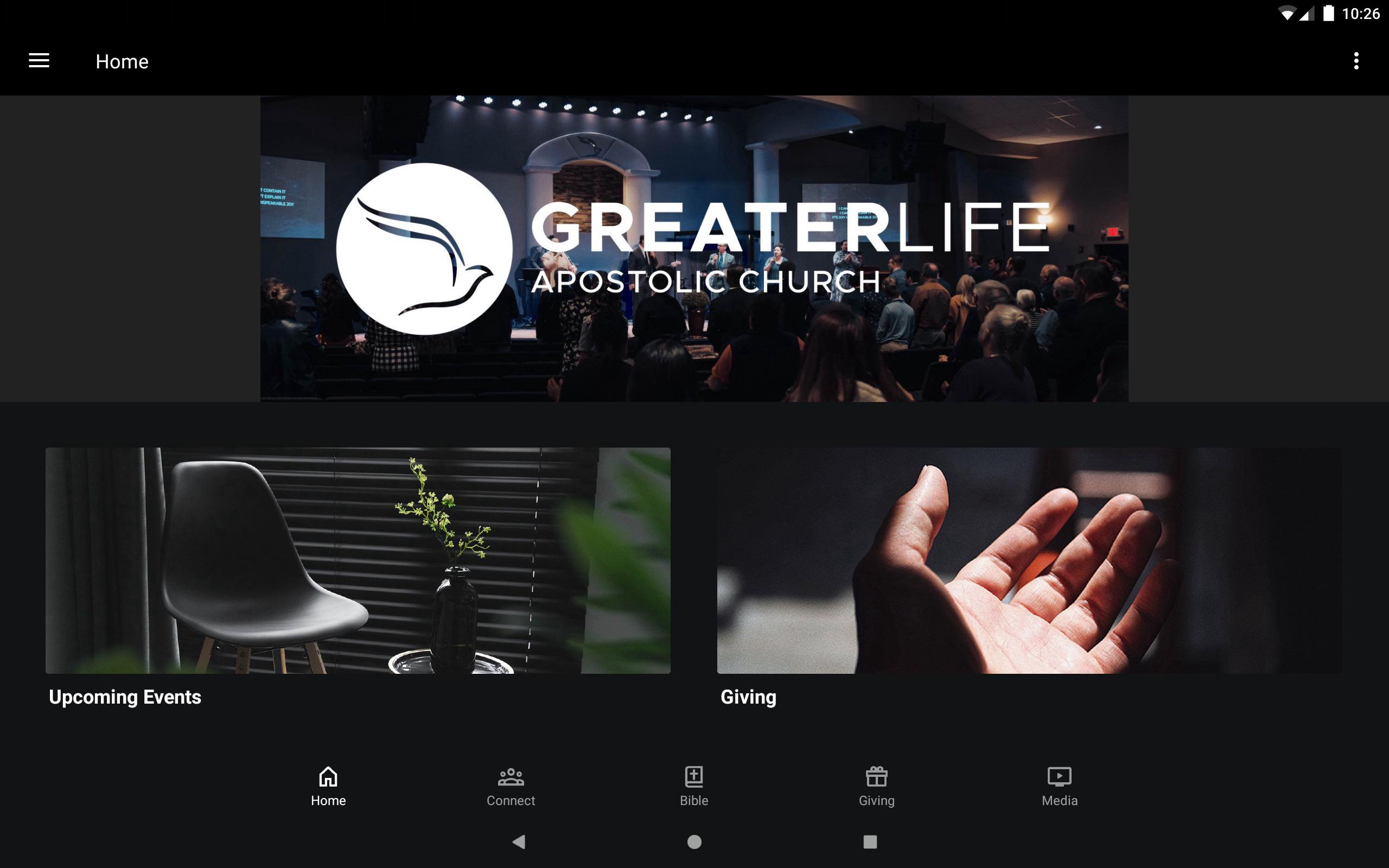 App - Greater Life Apostolic Church