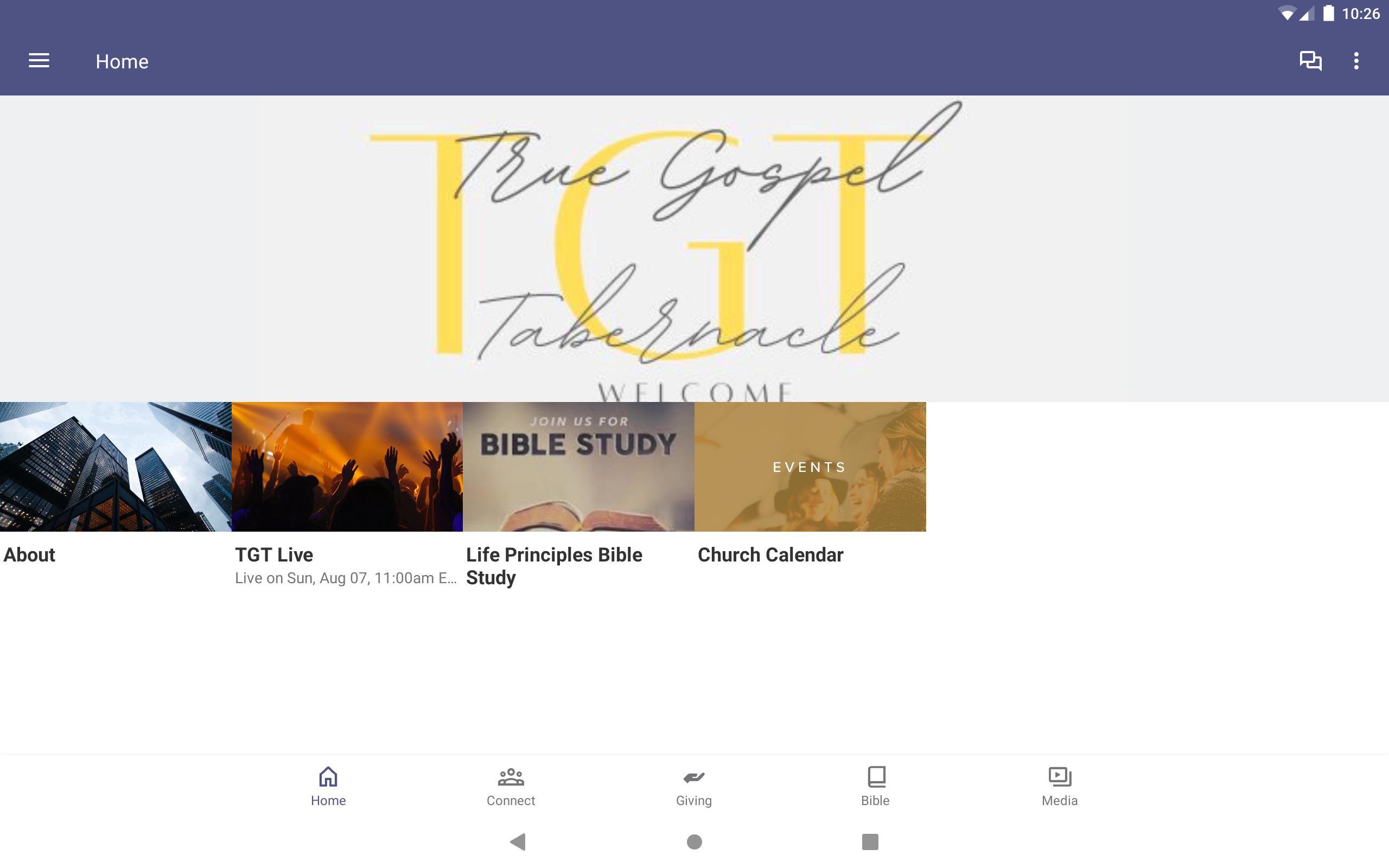 App - True Gospel Tabernacle Church