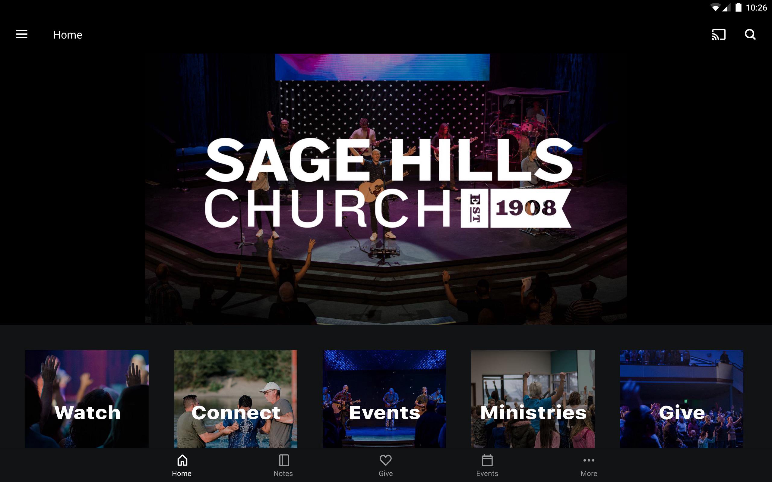 App Sage Hills Church