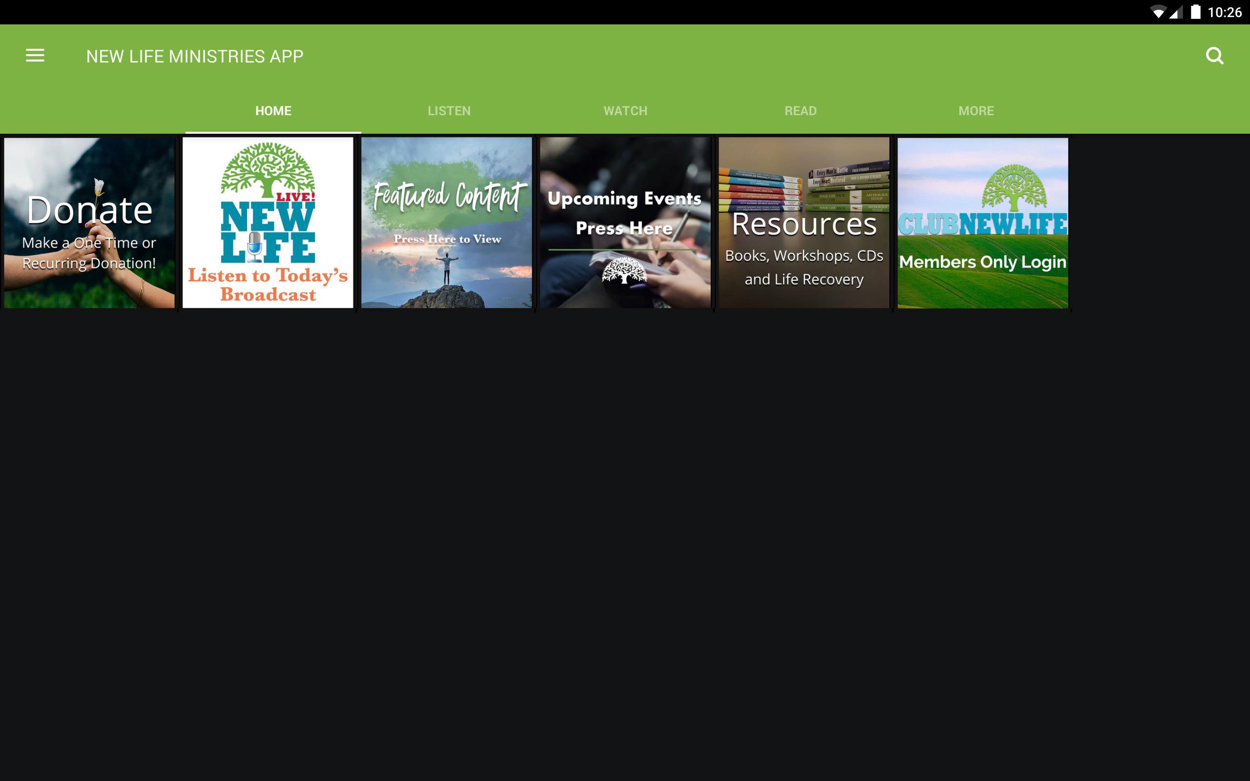 App NEW LIFE MINISTRIES APP