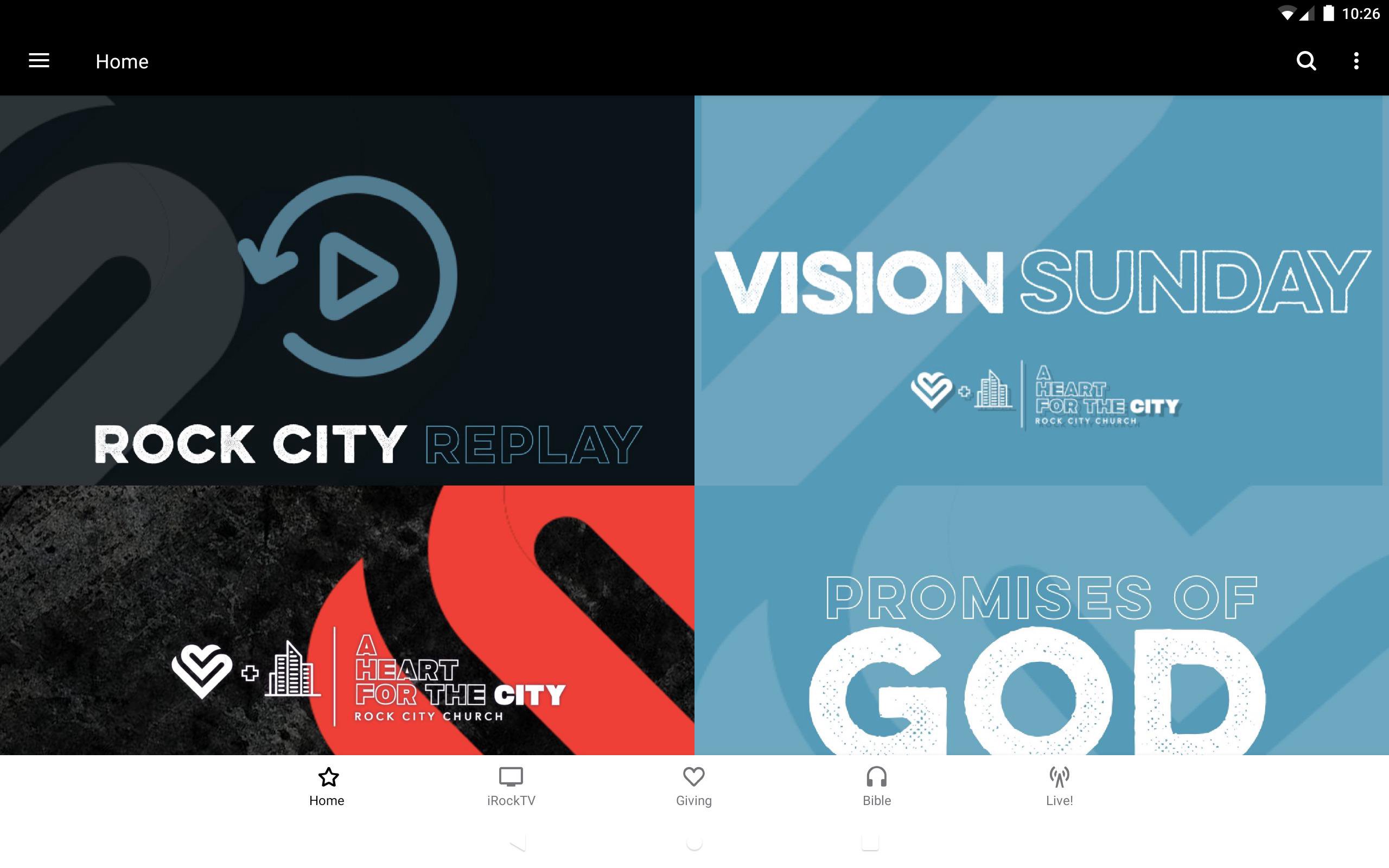 App The Rock City Church