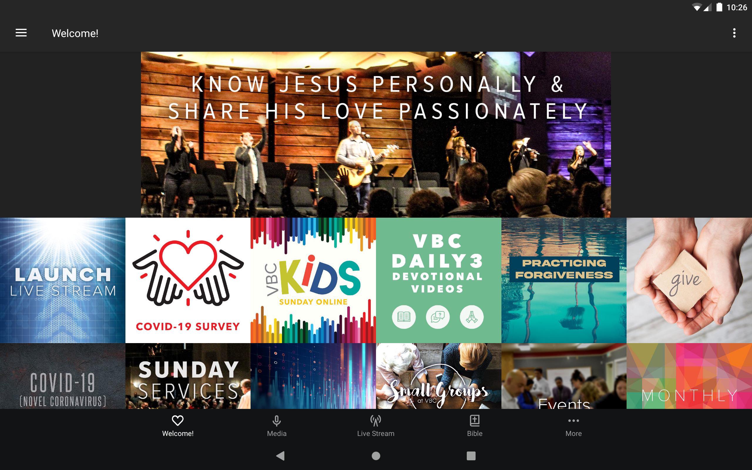 App - Valley Bible Church