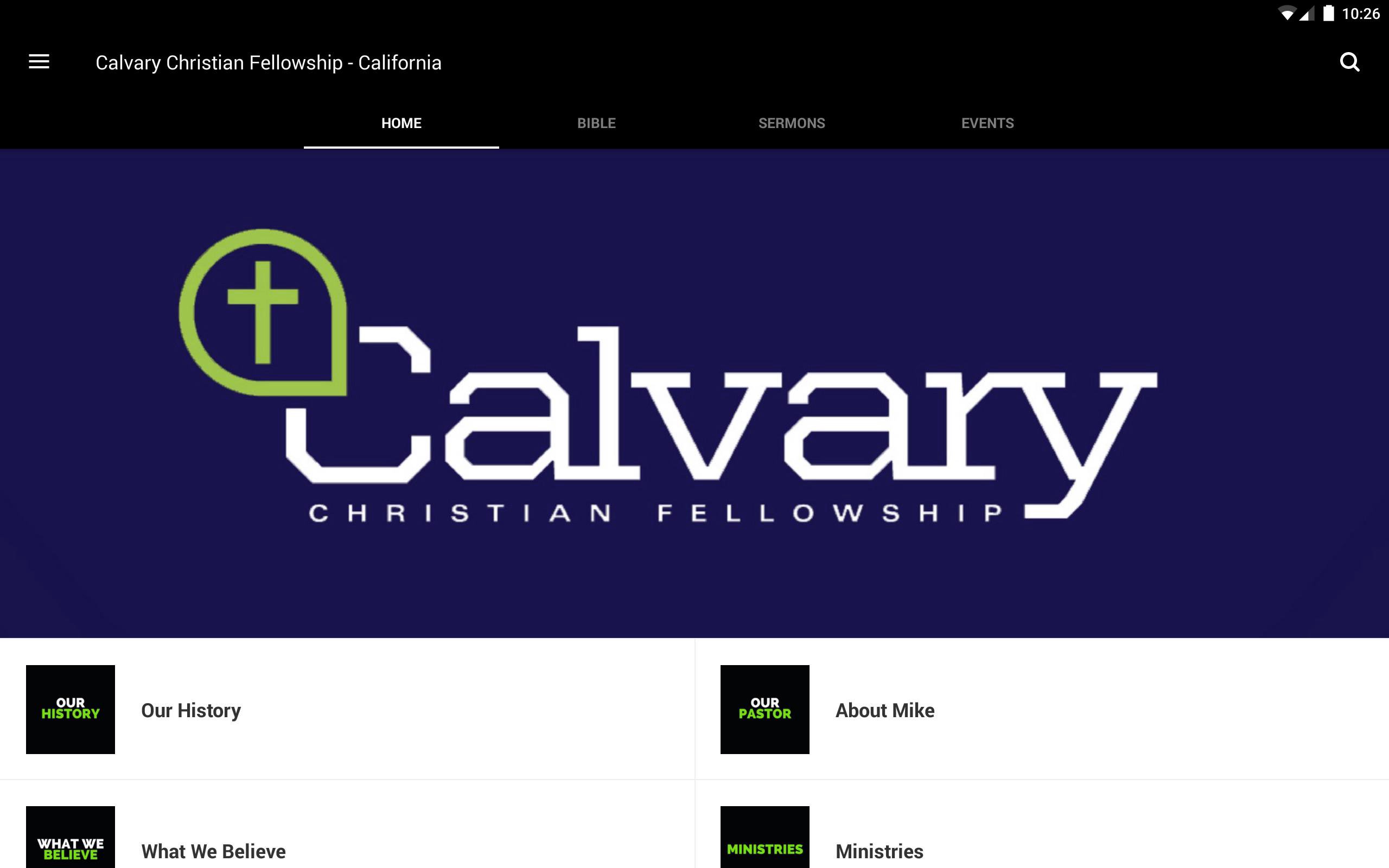 App - Calvary Christian Fellowship - California - 95118