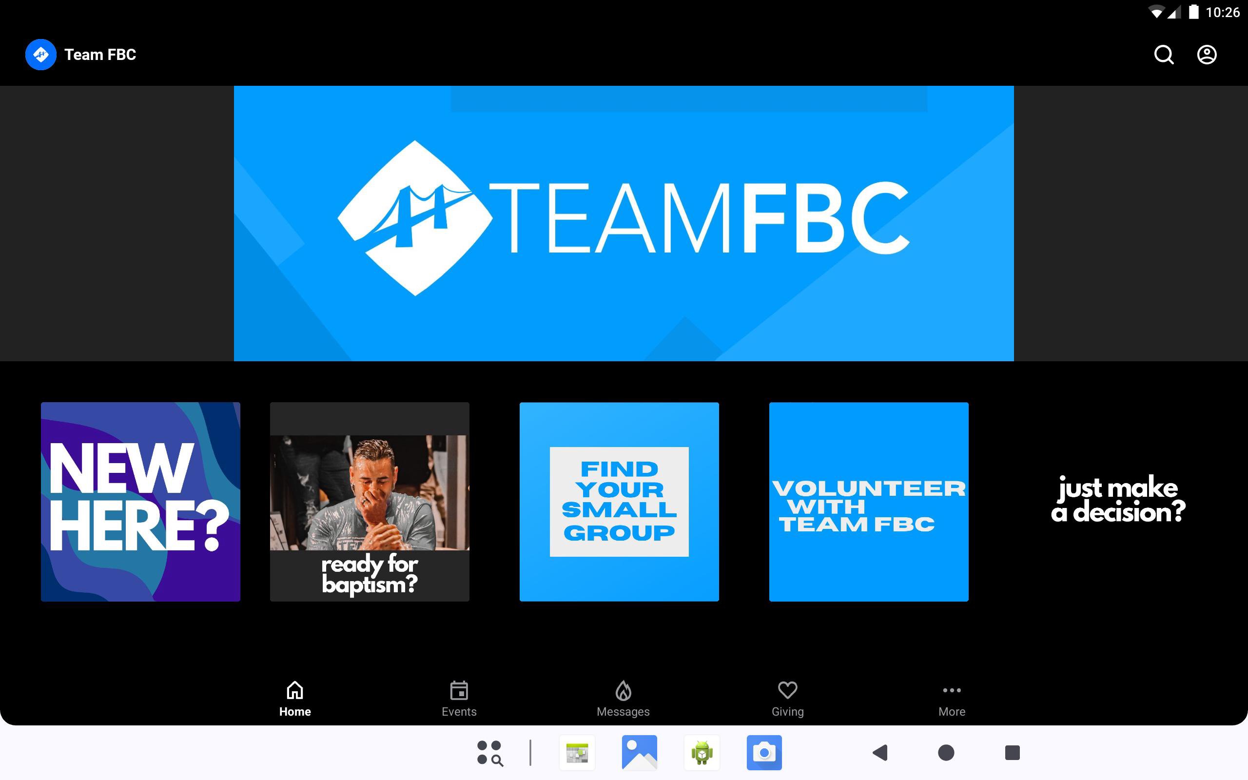 App - Team FBC