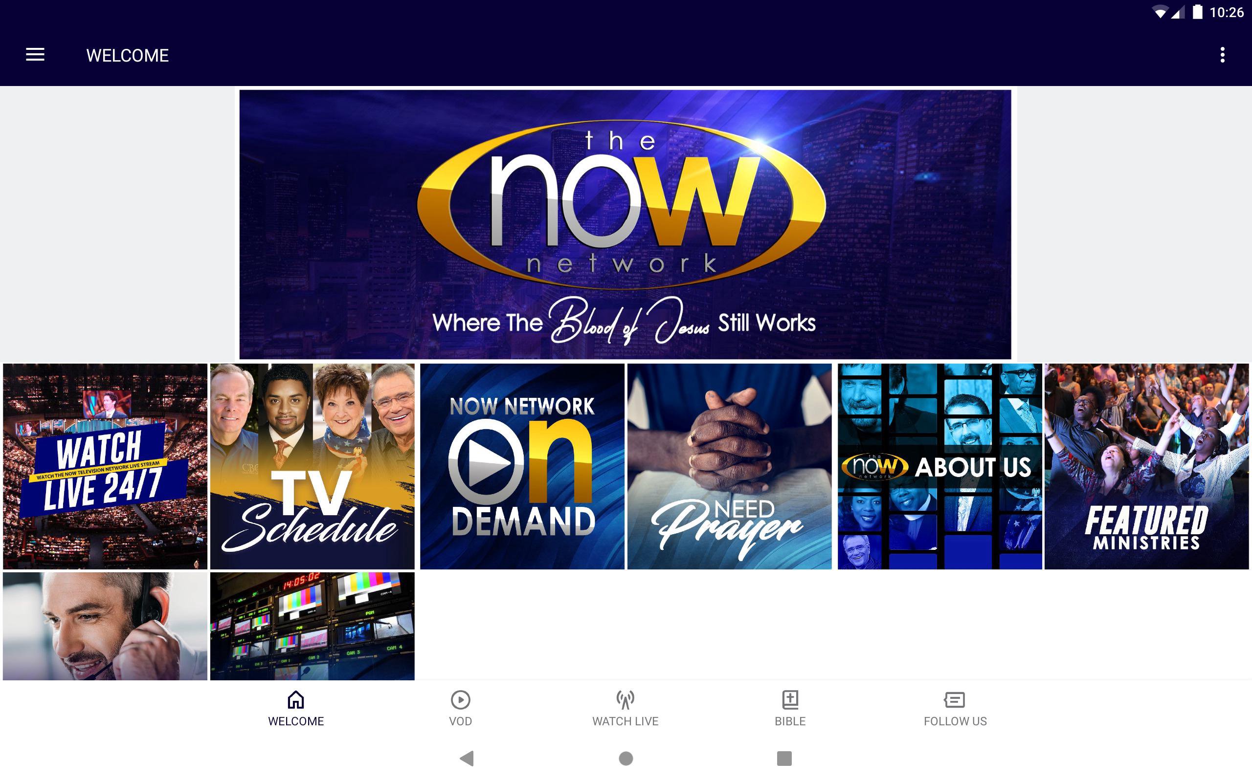 App The NOW Television Network