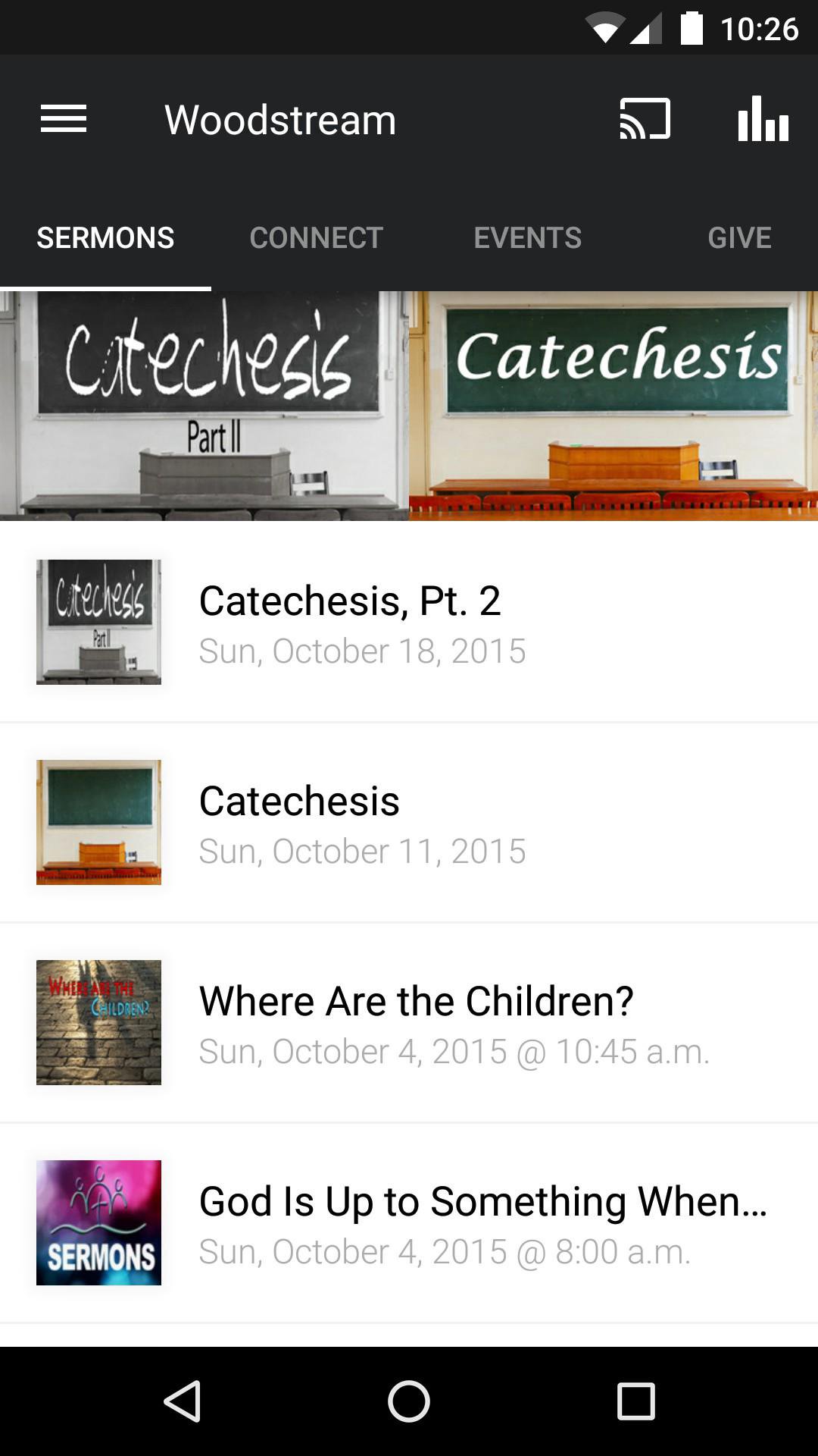 App Woodstream Church